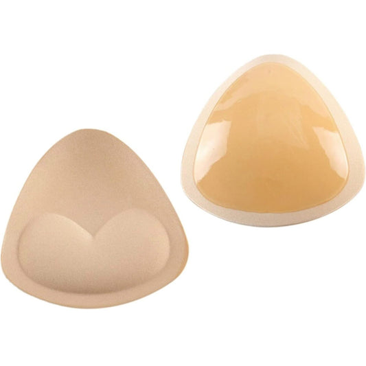 Bella's Fantasy Self-adhesive Invisible Breast Pad Thickened Bikini Breast Pad Insert Sponge Women's Lingerie 1Pair 2pcs