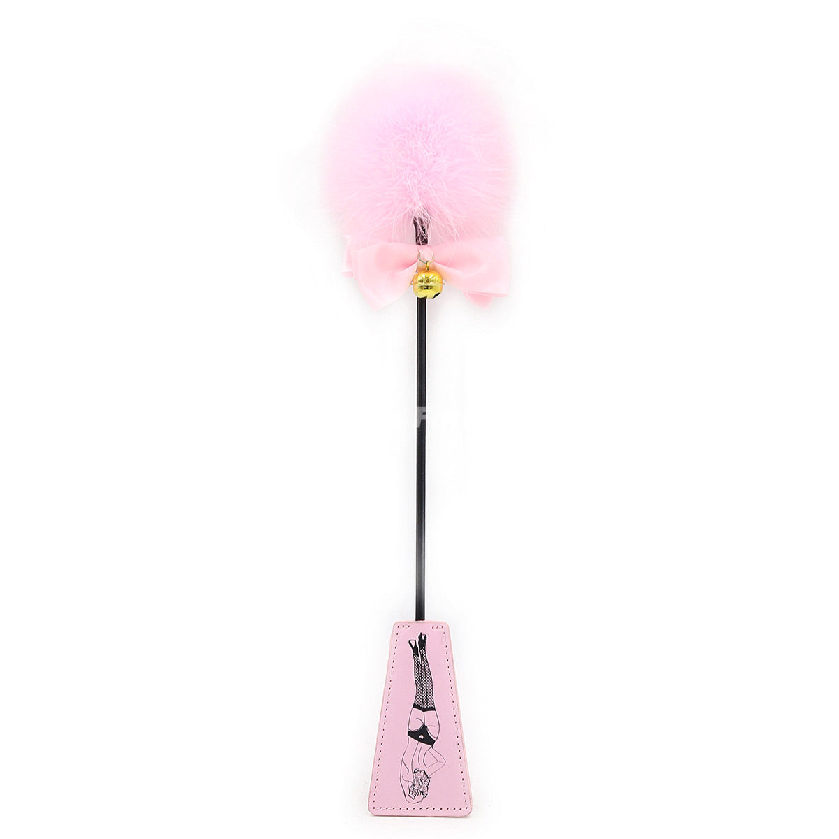 Bella’s Fantasy Spank Feather Flirt Toy BDSM Adult Games Furry Sexy Whip Pink